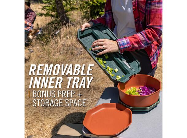 Gerber ComplEAT Skjærefjølsett Sett med fjøler, kniver og oppbevaring 