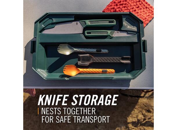 Gerber ComplEAT Skjærefjølsett Sett med fjøler, kniver og oppbevaring 