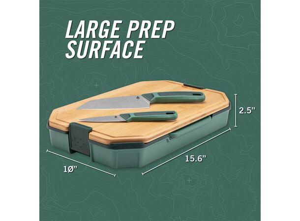 Gerber ComplEAT Skjærefjølsett Sett med fjøler, kniver og oppbevaring 