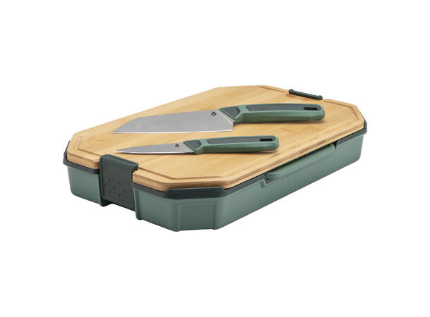 Gerber ComplEAT Skjærefjølsett Sett med fjøler, kniver og oppbevaring 