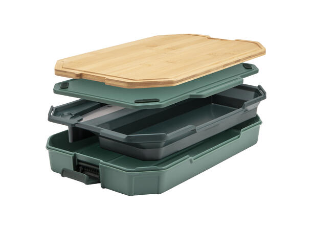 Gerber ComplEAT Skjærefjølsett Sett med fjøler, kniver og oppbevaring 