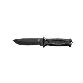 Gerber Strongarm Black Serrated Kniv, Bladlengde 12cm, Vekt 204g
