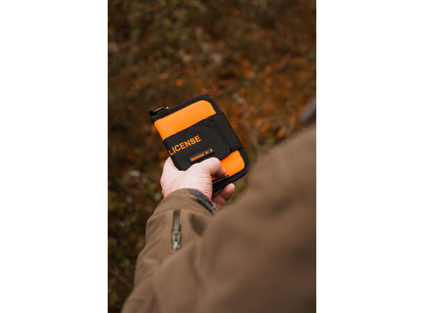 NeverLost Lisenslommebok For Lisenser, Våpenkort og Jaktkort 