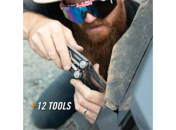 Gerber Dual Force Multiverktøy, 12 verktøy, vekt 340 gram 