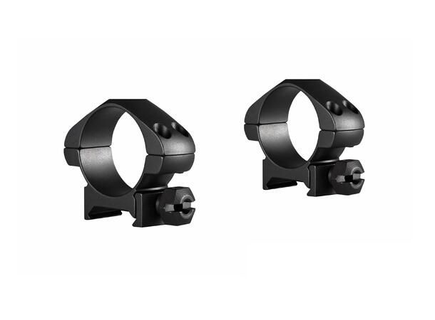 Hawke Precision Ringer Weaver 30mm Hawke 30mm Ståleringer for Weaver 