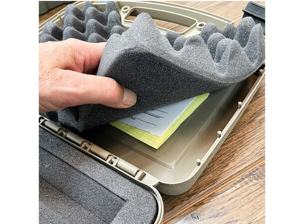 MTM Koffert til lyddemper Plass til min 3 dempere 