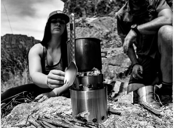 Gerber Devour - Spork Burnt Orange Turbestikk fra Gerber 