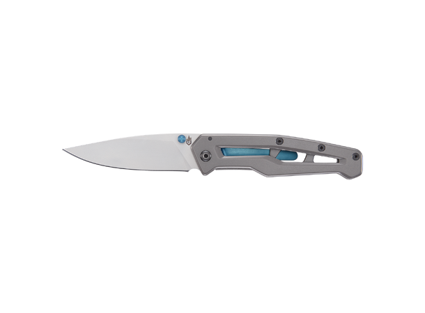 Gerber Paralite foldekniv Paralite silver/blue foldekniv 