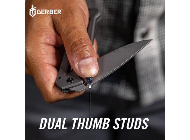 Gerber Paralite foldekniv Paralite silver/blue foldekniv 