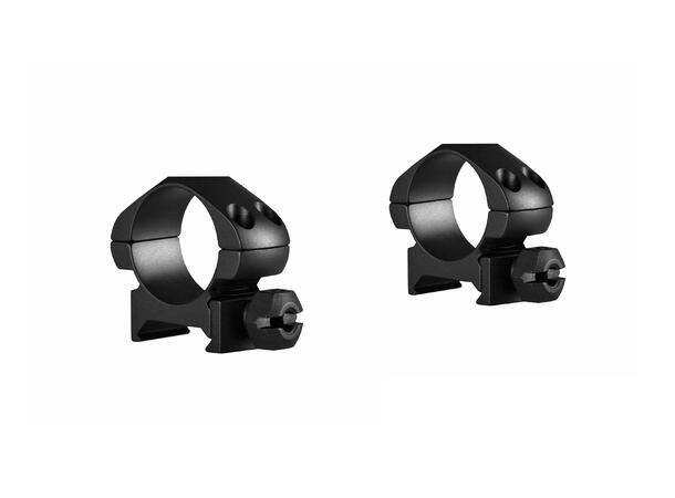 Hawke Precision Ringer Weaver 1'' Hawke 1'' Ståleringer for Weaver 