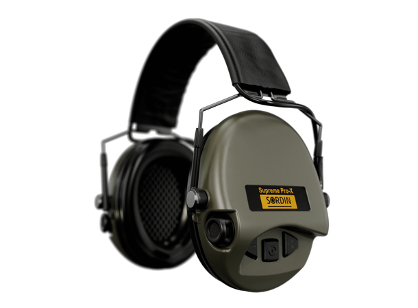 Sordin Supreme Pro-X Slim Leather HEAR2 Sordin Supreme Pro-X Slim Leather 