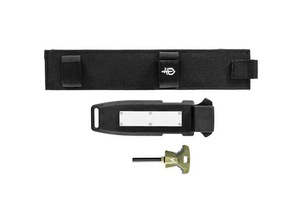 Gerber Ultimate Survival Knife Drop Point, Bladlengde 12,2cm, Vekt 312g 