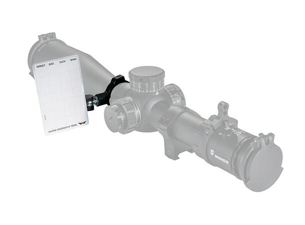 Warne Precision Data Card Holder 34mm Warne Precision Mount Data Card Holder 