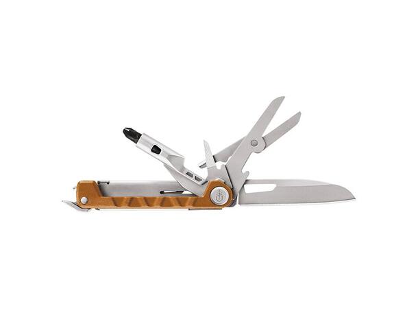 Gerber ArmBar Drive, Orange Multitool, 8 funksjoner, 9,2cm, 88gram 