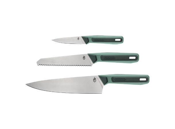 Gerber ComplEAT Knivsett med 3 kniver Knivsett fra Gerber med 3 kniver 