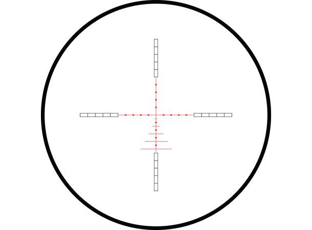 Hawke Airmax Touch 30SF 3-12x32 AMX IR Belyst Retikkel, 30mm, Sidefokus, Wide 