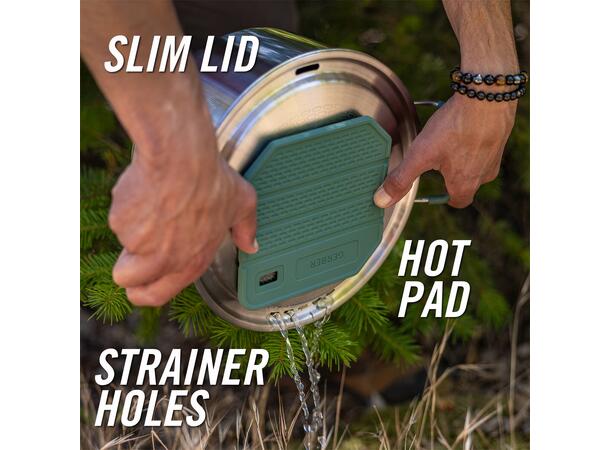 Gerber ComplEAT Matlagingssett 16 deler Sett med kjeler, panner og tallerkner 