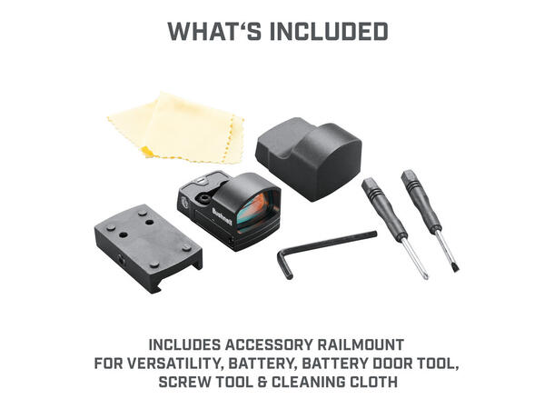 Bushnell RXS-100 Rødpunktsikte RXS-100 Rødpunktsikte med 4 MOA Dot 