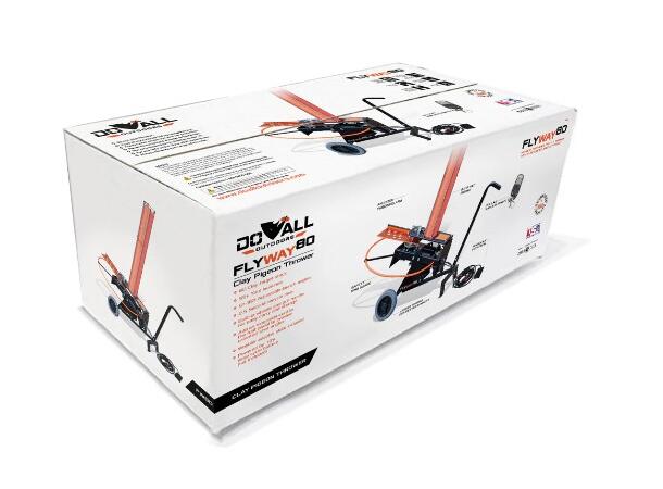 DAO FLYWAY 80 Automatic Trap Elektrisk Lerduekaster ink fjernkontroll 