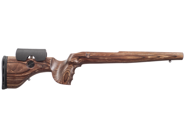 GRS Hunter Light Howa SA Brown Bjørkelaminat, ca. 1040g, 71,5cm 