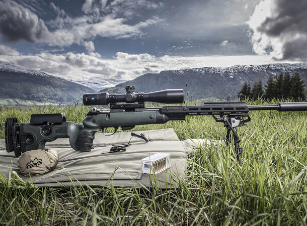 GRS Warg Forsterket glassfiberskjefte, ca. 1350 g 