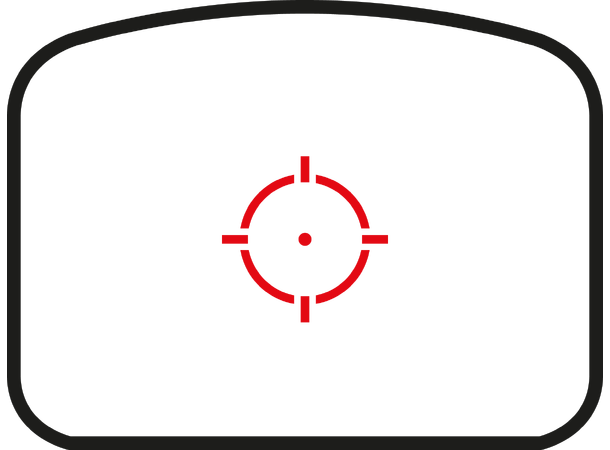 Hawke Endurance Reflex sikte AIM system Multi-Ret, Rød, Weaver feste 
