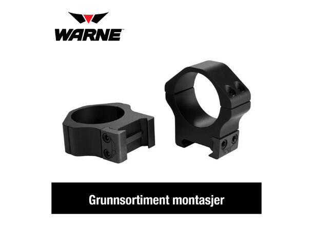 Warne - pakke med montasjer Grunnsortiment montasjer 
