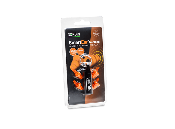 Sordin SmartEar Impulse ørepropper Demper impulsstøy, praktisk pakke 