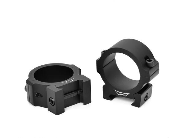 Warne Vapor Ring Horizontal 30mm Warne Vapor Alu Ring Weaver/Picatinny 