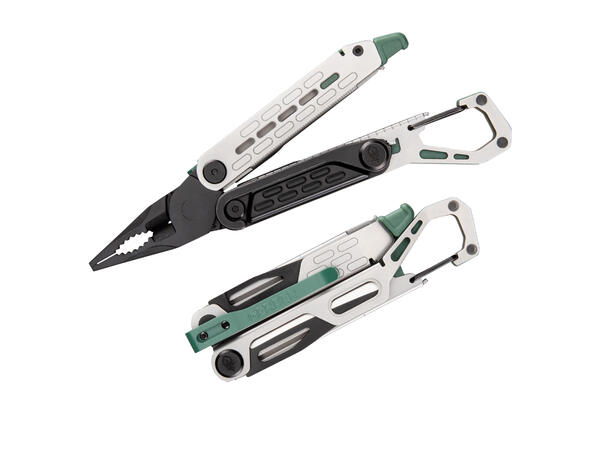 Gerber Stakeoutspark, Baltic Haze Multiverktøy, 10 verktøy, vekt 153 gram 